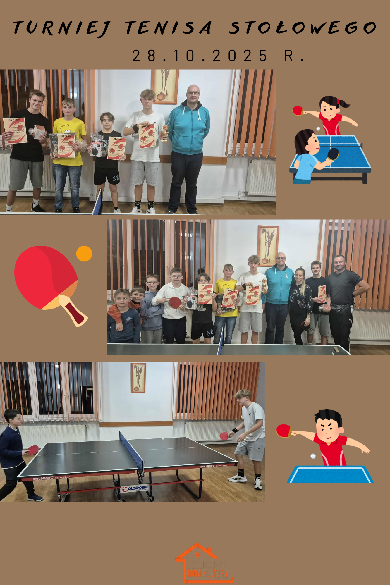 🎾Turniej Tenisa Stołowego za nami!🎾