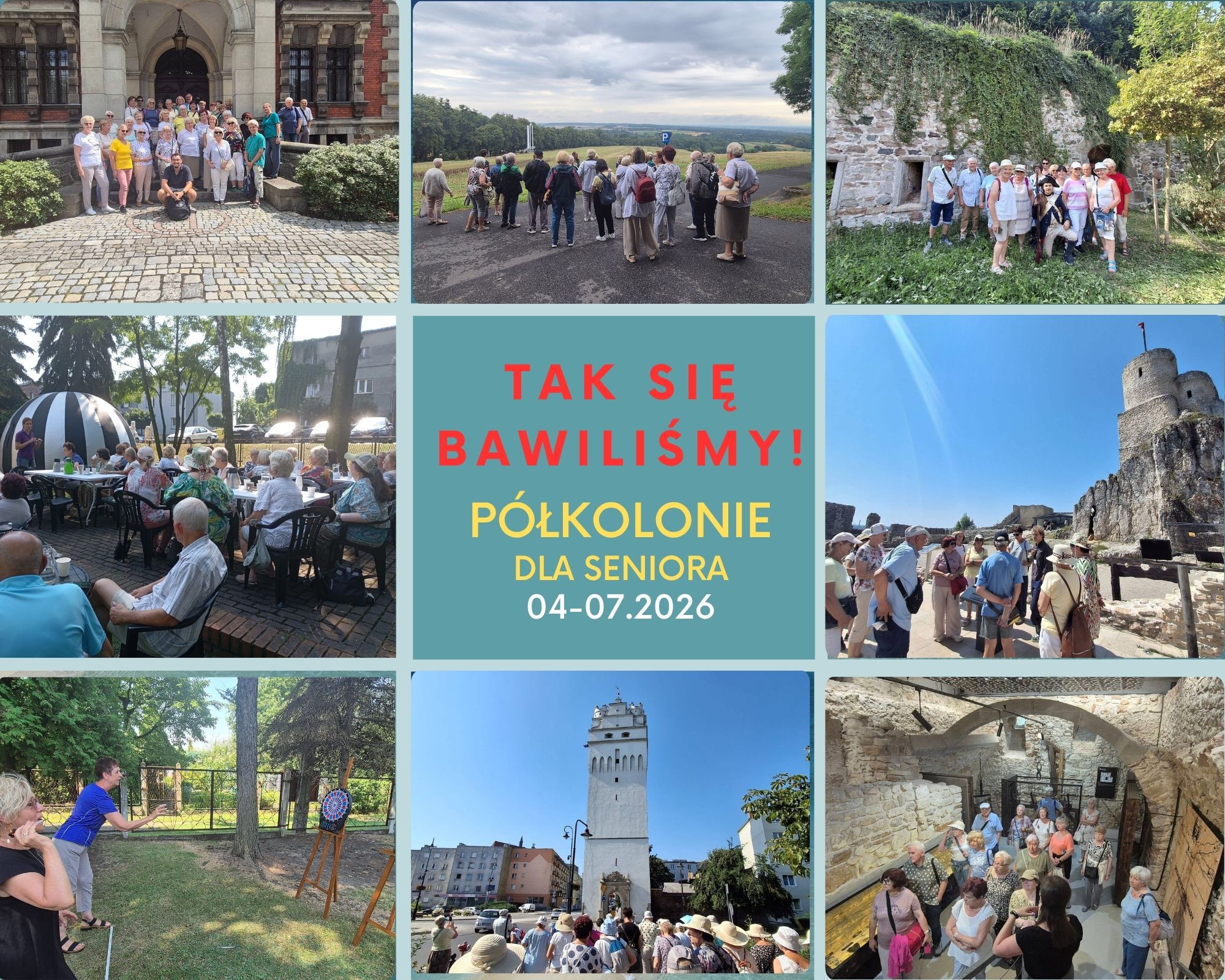 Półkolonie dla seniora 1 Turnus